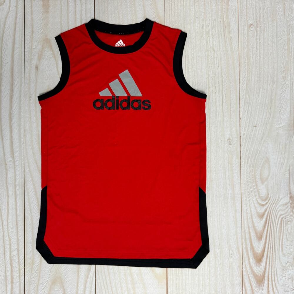 Adidas Reebok Boys M 10-12 Athletic Tank Top Shirt Short Lot Of 4 Summer Outfit - Picture 2 of 7